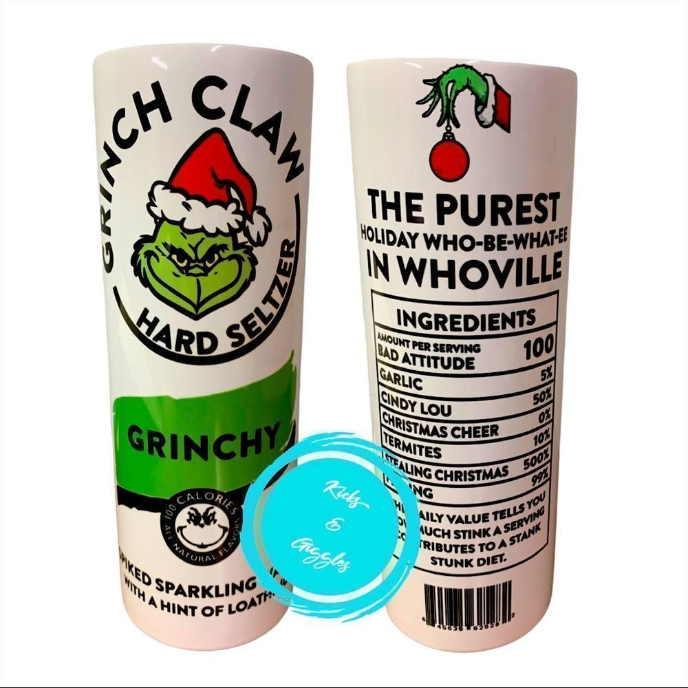 The Grinch Claw  Insulated Tumbler Cup